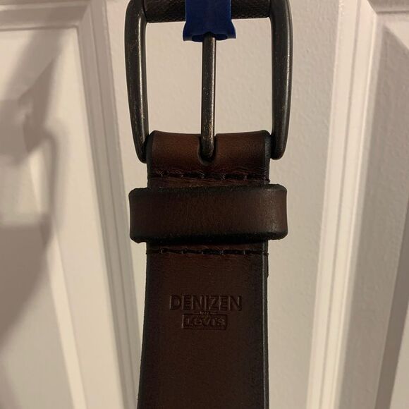 Levi's black brown medium belt leather - Picture 5 of 9